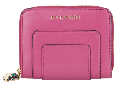 Bulgari Serpenti Zip Around Wallet, front view